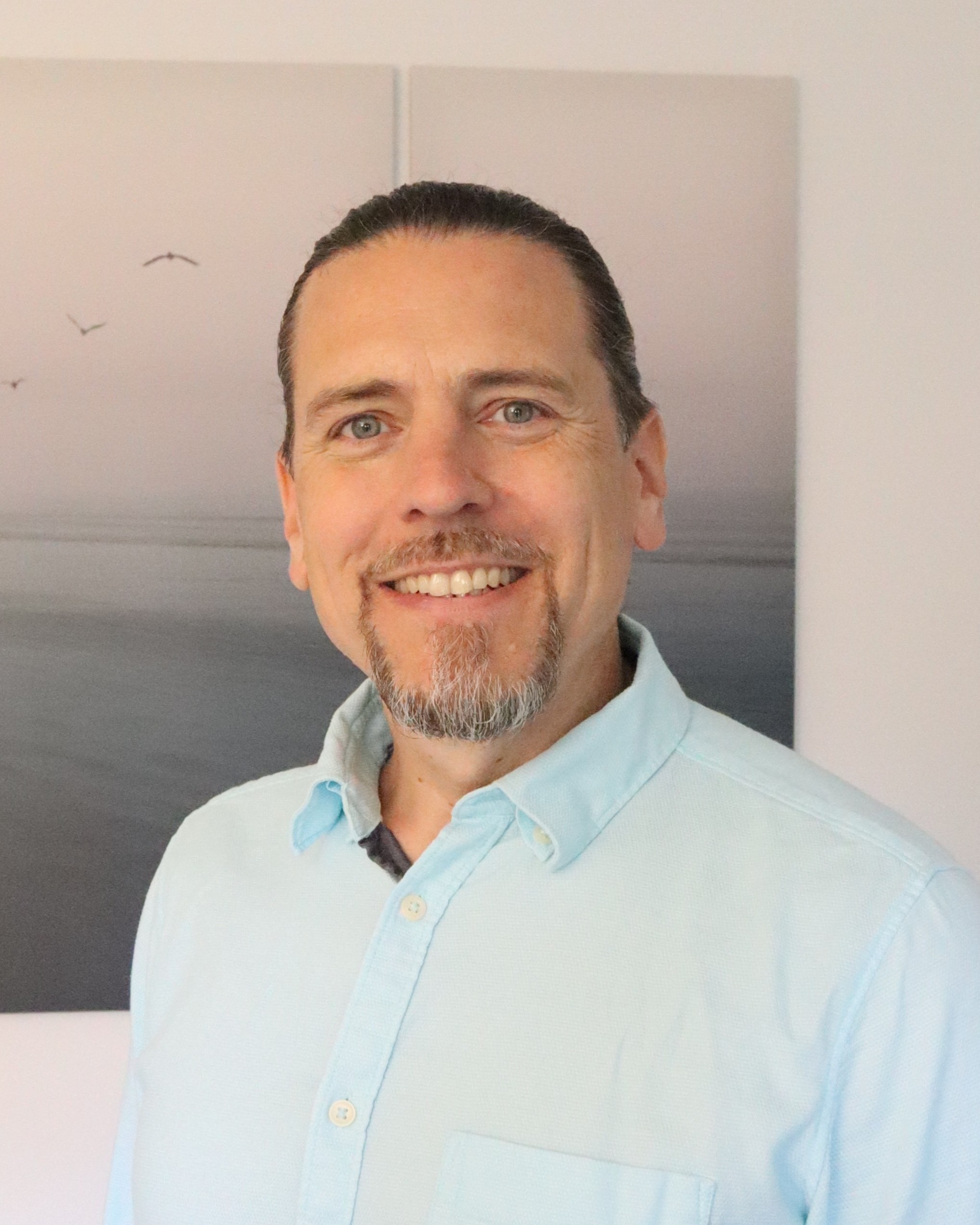 Marc Eickenbusch in seiner Praxis