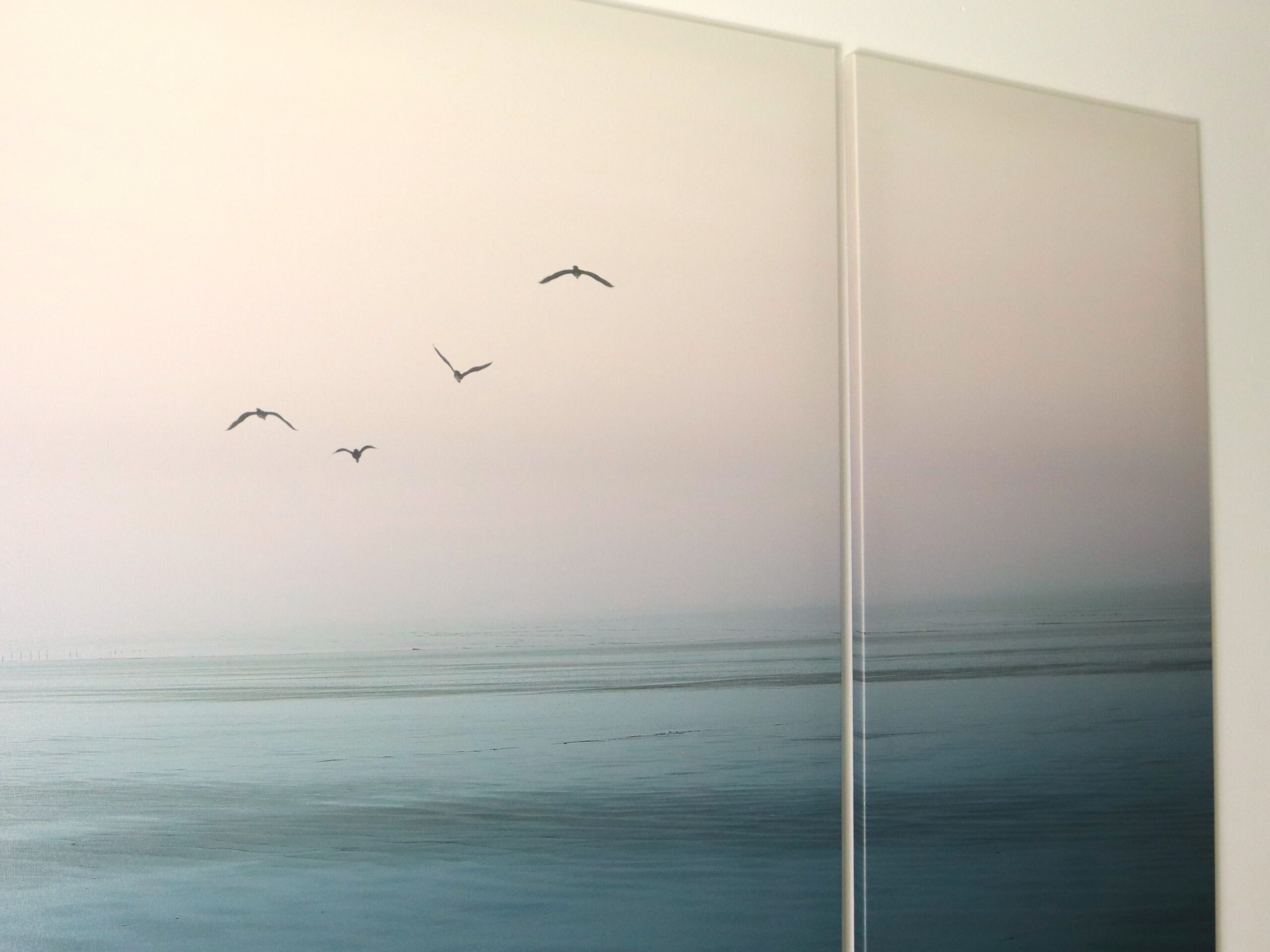 Detail des Bildes am Meer in der Praxis